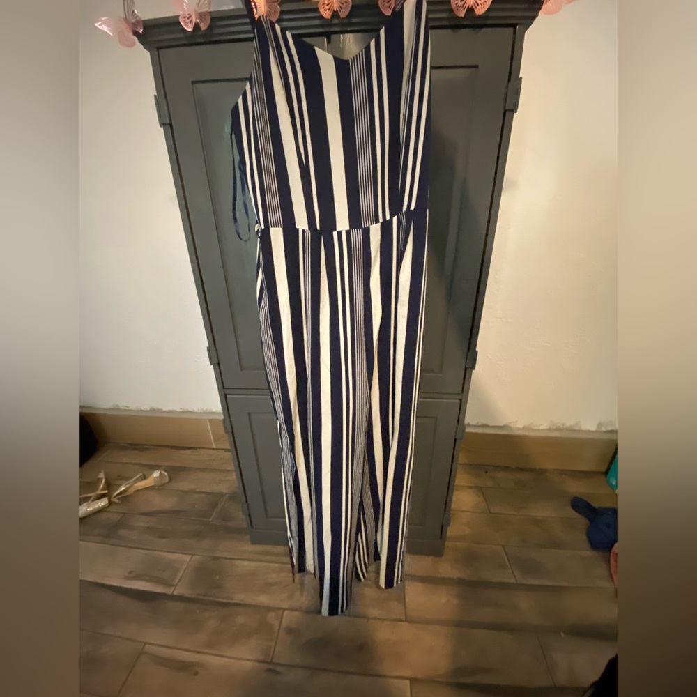 A nice flowy romper with slits on the legs